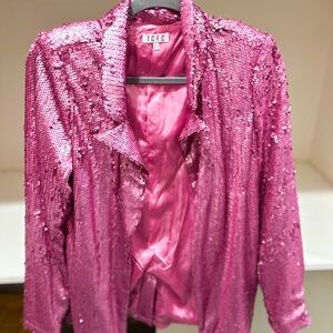TCEC Pink Sequin Blazer